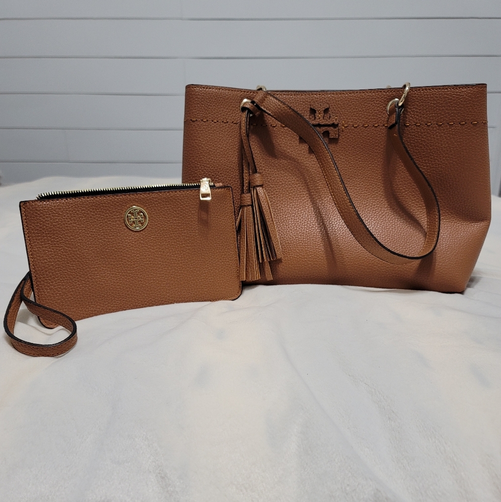 Tory Burch purse w/ handbag